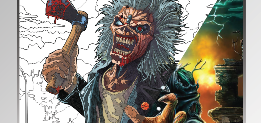 Se publíca el tercer volumen del libro oficial de IRON MAIDEN para colorear