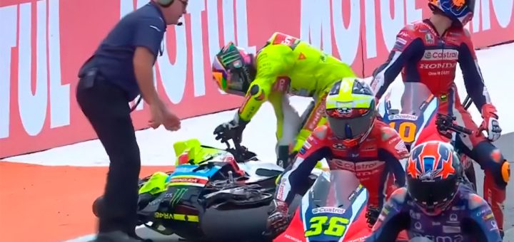 Aleix Espargaró: "Cuando he visto que era la moto de Morbidelli, no me lo podía creer"