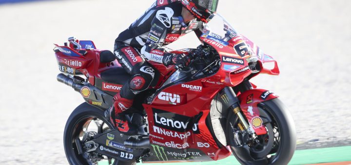 Francesco Bagnaia makes progress in Valencia MotoGP test: “The feeling was better”