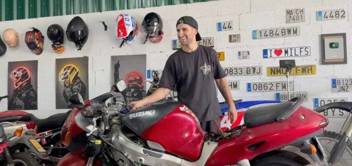 Fue viral: es argentino y restauró una de las Suzuki Hayabusa más difíciles de encontrar