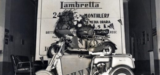 Hace 76 años el pique entre Vespa y Lambretta llegó a tal punto que inventaron un torpedo scooter que se ponía a 200 km/h. Ahora es una joya de museo