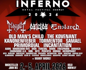Inferno Metal Festival 2026 suma nueva tanda de bandas con Tormentor y Firespawn