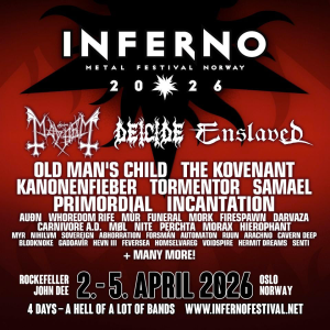 Inferno Metal Festival 2026 suma nueva tanda de bandas con Tormentor y Firespawn