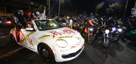 Mega Rodada del Terror 2025 dejó 511 motos en el corralón, un detenido y un policía herido - La Jornada
