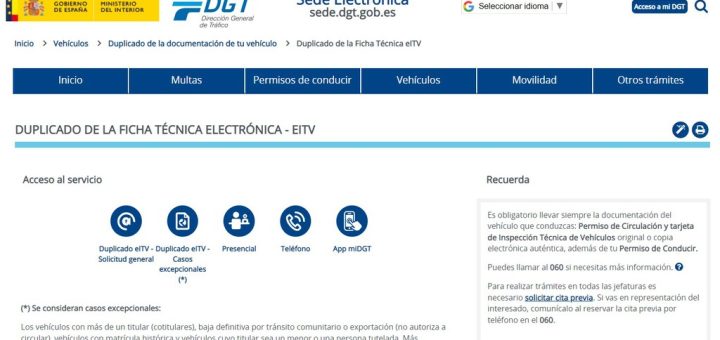 Perdí la ficha técnica de mi moto justo antes de pasar la ITV. La solución era más fácil de lo que imaginaba