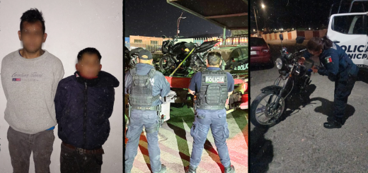 Recuperan motos robadas y detienen a 2 personas en Mineral de la Reforma - Quadratin Hidalgo