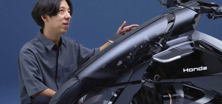 “Ser uno con la moto”, así define sus innovaciones este diseñador de Honda: una gran distancia entre ejes, motores en rueda y sin retrovisores - Híbridos y Eléctricos