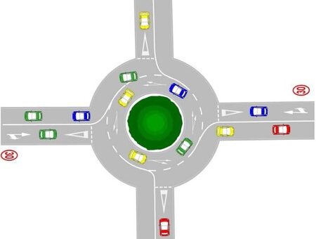 Un español ha inventado un sistema tan simple para evitar accidentes en rotondas que puede cambiar la circulación vial para siempre