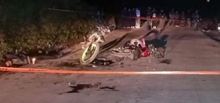 ¡UN MUERTO Y DOS HERIDOS EN CHOQUE DE MOTOS! - NOTIVER