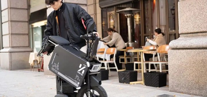 Icoma Tatamel 2026: la moto plegable de alta tecnología que cabe en cualquier espacio