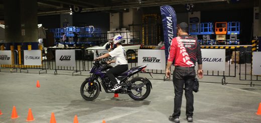 La pista de manejo, el corazón que puso en movimiento a Expo Moto