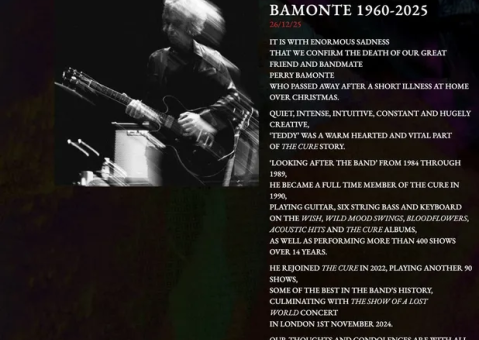 Muere Perry Bamonte, guitarrista de The Cure, a los 65 años (Toda la información) › Heavy Mextal