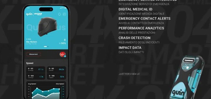 Nolan X-904 UC: Innovación inteligente que transforma la seguridad en el motociclismo