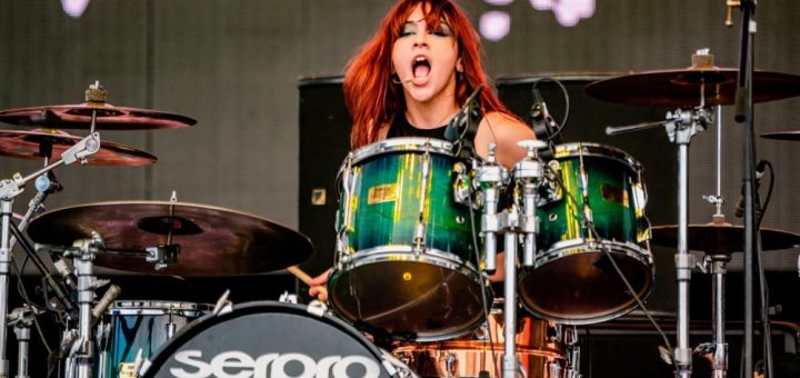 Paulina Villarreal de The Warning: Mejor Baterista de Rock 2025 Según Modern Drummer › Heavy Mextal