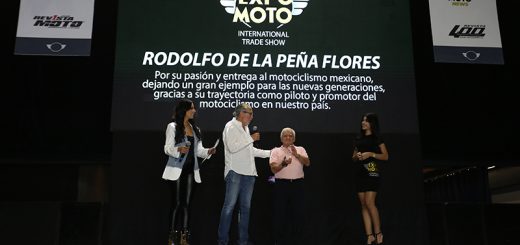 Reconocidos por su gran pasión por el motociclismo en Expo Moto CDMX