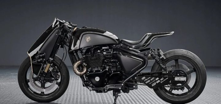 Shotgun 650 x Rough Crafts: La Royal Enfield más intimidante