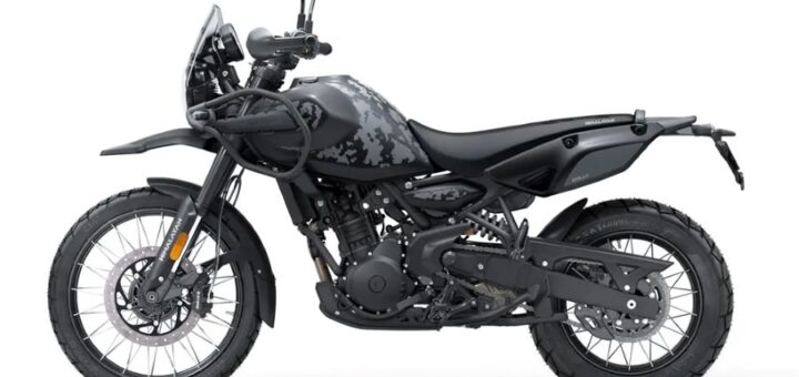 Himalayan 450 Mana Black: cuando la aventura viene de serie