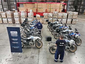 La Aduana secuestró 12 motos de alta gama valuadas en 480 mil dólares en Tierra del Fuego - Infobae