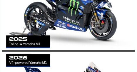 La primera Yamaha con motor V4 de la historia ya es una realidad, y es una revolución tan grande que el motor es lo de menos