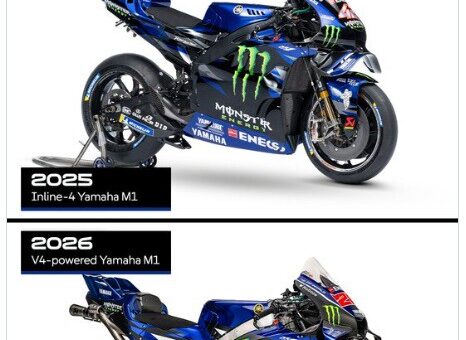 La primera Yamaha con motor V4 de la historia ya es una realidad, y es una revolución tan grande que el motor es lo de menos