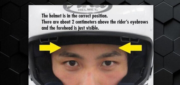 Para saber si un casco de moto te queda bien no hay nada como este sencillísimo truco que se inventaron en Japón