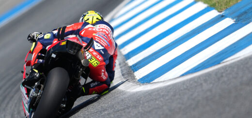 Álex Márquez sigue mandando y Marc Márquez se cae dos veces en el penúltimo día de pretemporada de MotoGP