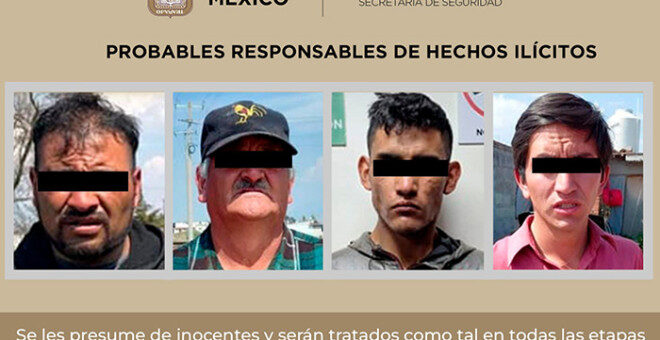 Aseguran predio con motos robadas en Ixtlahuaca; hay cinco detenidos - DigitalMex