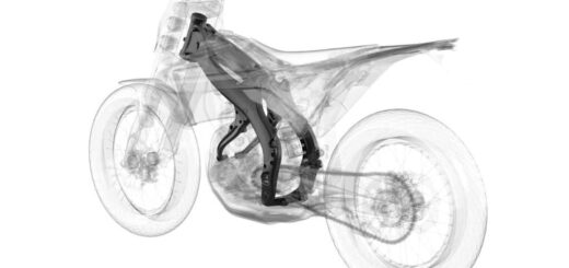 Así es la Picasso OMT450c, la moto suiza con chasis de carbono de rigidez progresiva