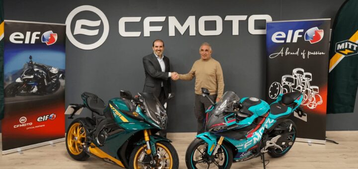 CFMoto y MITT, apuestan por ELF Moto y su gama de lubricantes
