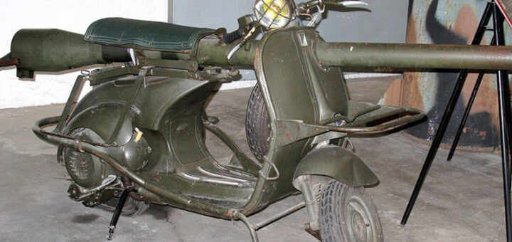 Conoce el Scooter militar que cambió el rumbo de la marca Vespa