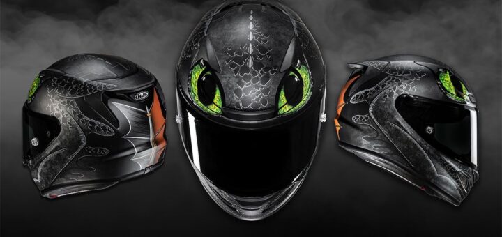 HJC Cómo Entrenar a tu Dragón: Cuando la fantasía se encuentra con el motociclismo