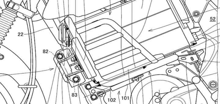 Honda ha patentado una moto eléctrica