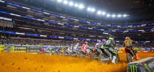 Hunter Lawrence consigue su primer podio en el AMA Supercross