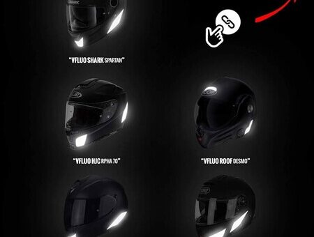 Si viajas a Francia en moto, ten cuidado. Te pueden freír a multas si no llevas en el casco unas pegatinas que en España no son obligatorias