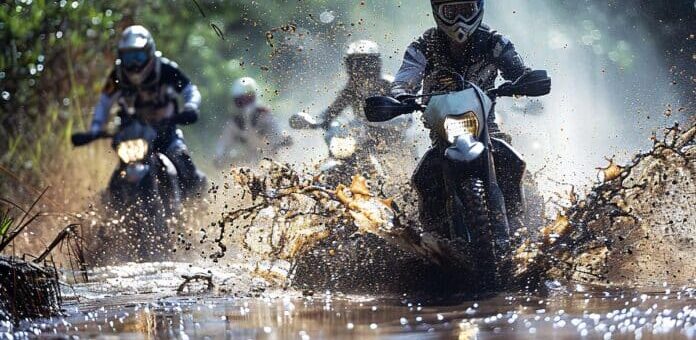 Dejar tu moto perfectamente limpia después del barro es posible, pero laborioso