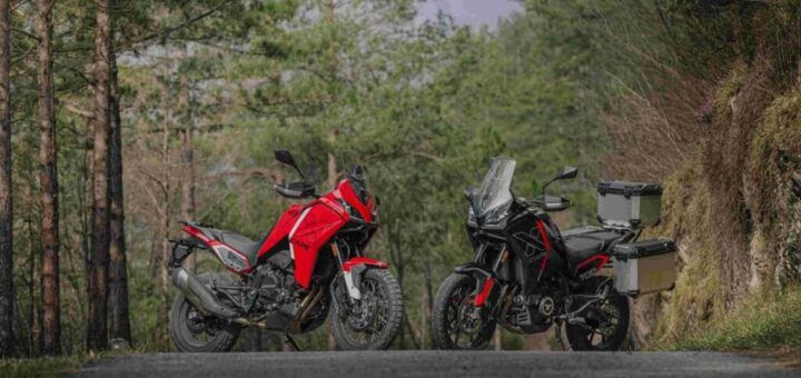 Esta moto trail de 700 cc está a buen precio y ofrece financiación