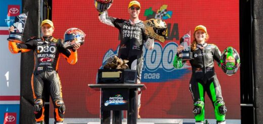 Histórico podio de Kayla Yaakov en la Daytona 200: 19 años y un adelantamiento épico a Binder