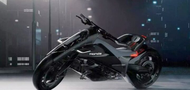 Honda presenta una motocicleta eléctrica conceptual que redefine la interacción digital sobre dos ruedas