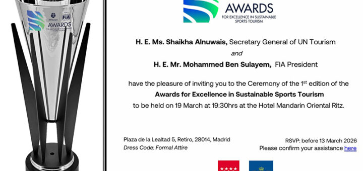 Honor a quien honor merece, Jorge Quiñones recibe el “Recognition of Excellence” en Madrid por CAIN Road Race