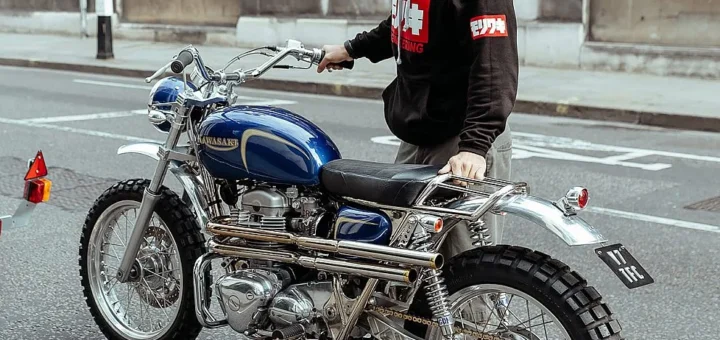 Jueves de Recuerdos—Hecho Correctamente: La Kawasaki W650 Desert Sled de Rick Hannah