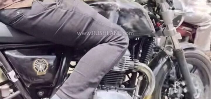 Royal Enfield prepara otra moto sobre su nueva base de 750cc