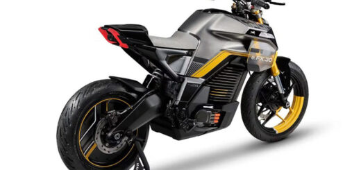 TVS e.FX.30, la motocicleta eléctrica futurista que redefine la conectividad y asistencia en dos ruedas