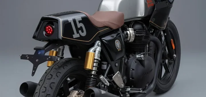 Bike EXIF | La Royal Enfield GT 650 de Bunker Custom Cycles