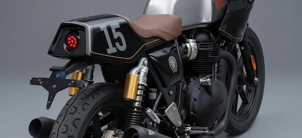Bike EXIF | La Royal Enfield GT 650 de Bunker Custom Cycles