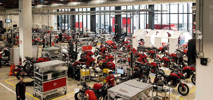 Ducati abrió las puertas de su historia y tradición por el Día del Made in Italy