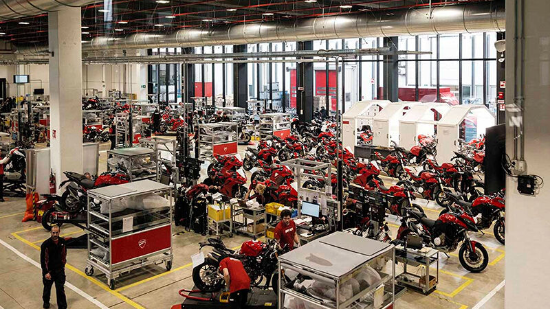 Ducati abrió las puertas de su historia y tradición por el Día del Made in Italy