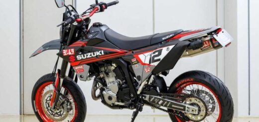 Esta moto especial fue la estrella de Suzuki en el Salón de Tokio