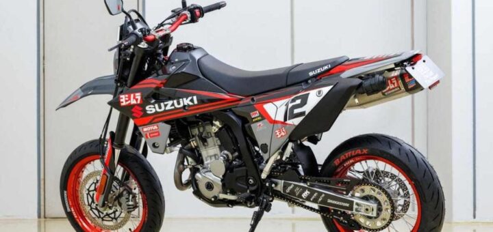 Esta moto especial fue la estrella de Suzuki en el Salón de Tokio