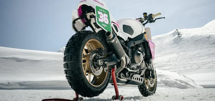 Fiebre Congelada: El Rally Deus Swank sobre Hielo XSR900 de La Manufacture F