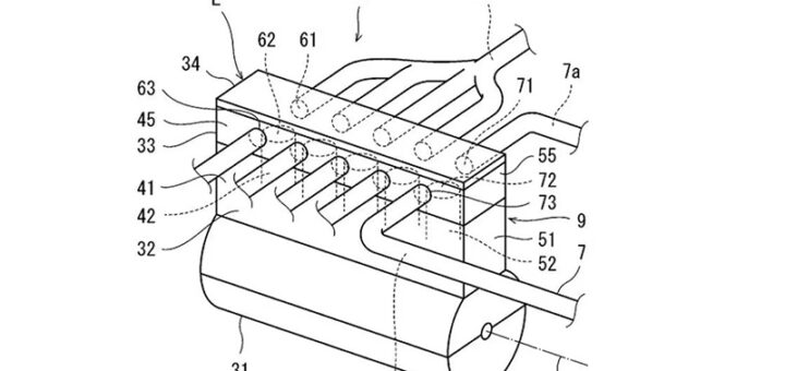 Kawasaki apuesta por diseño futurista de cinco cilindros, impulsado por hidrógeno líquido